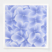 Paper Napkins-Blue Hydrangeas Serviette (Vorderseite)