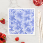 Paper Napkins-Blue Hydrangeas Serviette (Beispiel)
