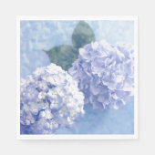Paper Napkins-Blue Hydrangeas Serviette (Vorderseite)