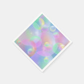 Paper napkins bubble design serviette (Ecke)