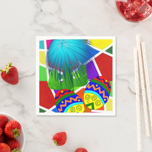 Paper Napkins, Cactus mexikanisch Serviette (Beispiel)