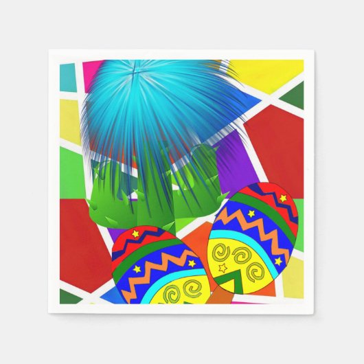 Paper Napkins, Cactus mexikanisch Serviette (Vorderseite)