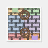 Paper Napkins Circluar Serviette (Vorderseite)