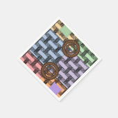 Paper Napkins Circluar Serviette (Ecke)