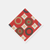 Paper Napkins Circlular Serviette (Ecke)