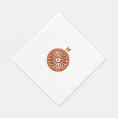 Paper Napkins - Compass-Rose Serviette (Ecke)
