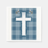Paper Napkins Cross Serviette (Vorderseite)