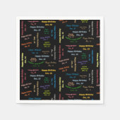 Paper Napkins Dezember, 16 Geburtstag Serviette (Vorderseite)