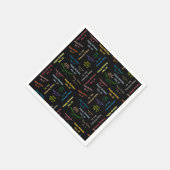 Paper Napkins Dezember, 16 Geburtstag Serviette (Ecke)