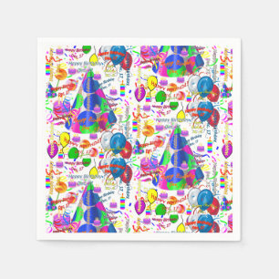 Paper Napkins Dezember, 17 Geburtstag Serviette