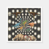 Paper Napkins Dinosaur Serviette (Vorderseite)