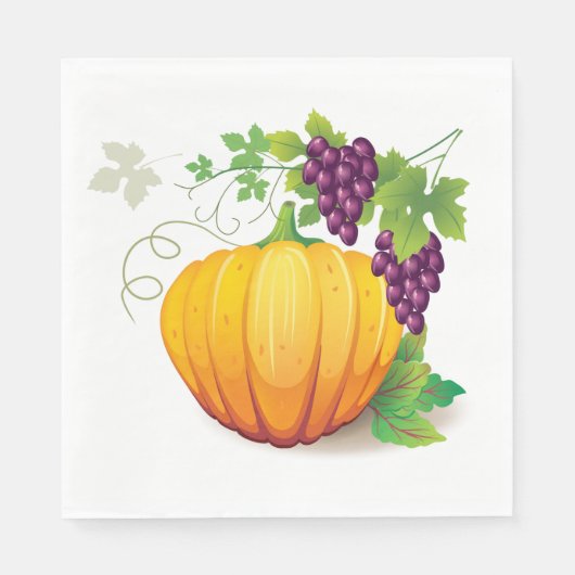 Paper Napkins-Fall Harvest Serviette (Vorderseite)