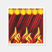 Paper Napkins Flame Serviette (Vorderseite)