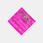 Paper Napkins Floral Serviette (Ecke)
