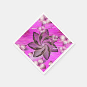 Paper Napkins Floral Serviette (Ecke)