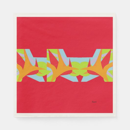 Paper Napkins: Freude am Frühling Serviette (Vorderseite)