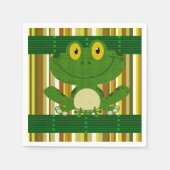Paper Napkins Frog Serviette (Vorderseite)