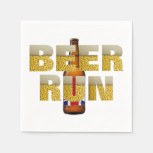 Paper Napkins Funny British Beer Drinkers Serviette