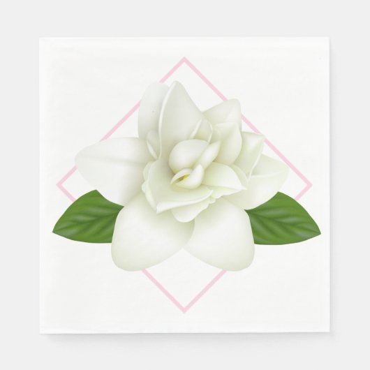 Paper Napkins-Gardenia Serviette (Vorderseite)