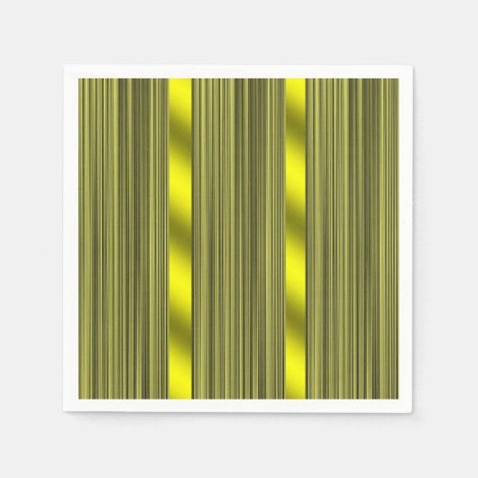 Paper Napkins Gelb Serviette (Vorderseite)