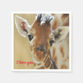 Paper Napkins Giraffe Serviette (Vorderseite)