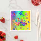 Paper Napkins, glücklich zum Geburtstag Serviette (Beispiel)