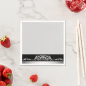 Paper Napkins Gray Serviette (Beispiel)