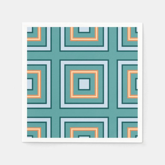 Paper Napkins - Große und kleine Plätze Serviette (Vorderseite)