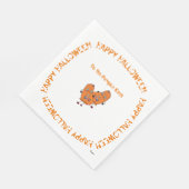 Paper Napkins: Halloween Napkins Serviette (Ecke)