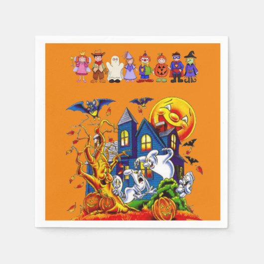 Paper Napkins Halloween Serviette (Vorderseite)
