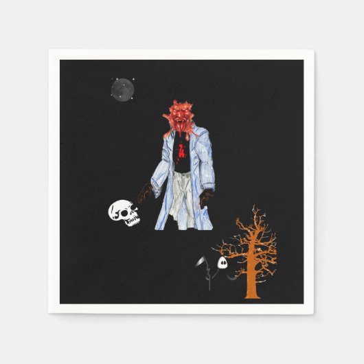 Paper Napkins Halloween Serviette (Vorderseite)