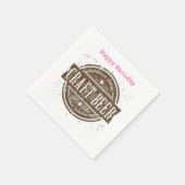 Paper Napkins, Happy Birthday Craft Ber Napkins Serviette (Ecke)