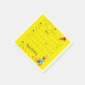 Paper Napkins, Happy Birthday September 2022 Serviette (Ecke)