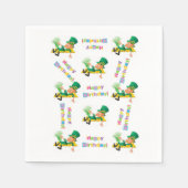 Paper Napkins, Happy Birthday St. Patrick's Day Serviette (Vorderseite)