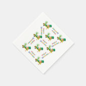 Paper Napkins, Happy Birthday St. Patrick's Day Serviette (Ecke)