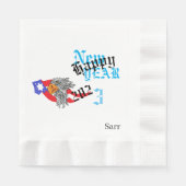Paper Napkins: Happy New Years 2023 Serviette (Vorderseite)