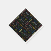 Paper Napkins Januar, 14 Geburtstag Serviette (Ecke)