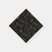 Paper Napkins Januar, 20 Geburtstag Serviette (Ecke)