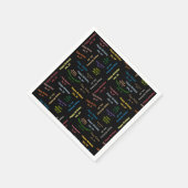 Paper Napkins Januar, 24 Geburtstag Serviette (Ecke)