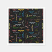 Paper Napkins Juli, 11 Geburtstag Serviette (Vorderseite)