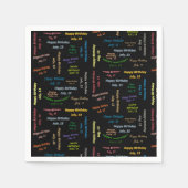 Paper Napkins Juli, 13 Geburtstag Serviette (Vorderseite)