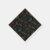 Paper Napkins Juli, 7. Geburtstag Serviette (Ecke)