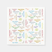 Paper Napkins June, 2 Geburtstag Serviette (Vorderseite)