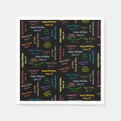 Paper Napkins Juni, 27 Geburtstag Serviette (Vorderseite)