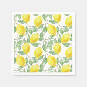 Paper Napkins-Lemons Serviette