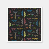 Paper Napkins Mai, 29 Geburtstag Serviette (Vorderseite)