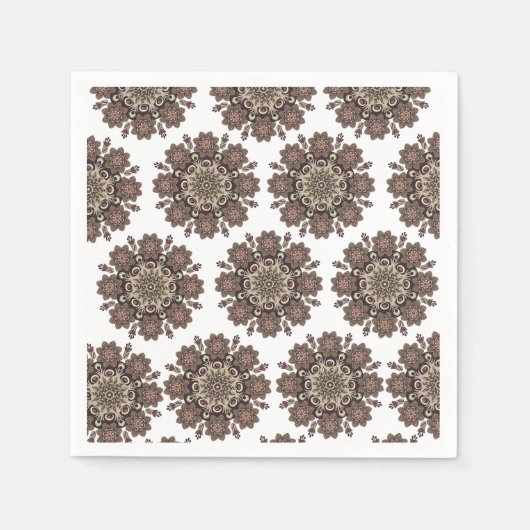 Paper Napkins, Mandala Serviette (Vorderseite)