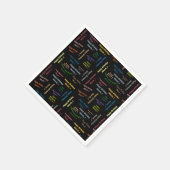 Paper Napkins März, 1 Geburtstag Serviette (Ecke)