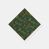 Paper Napkins März, 21. Geburtstag Serviette (Ecke)