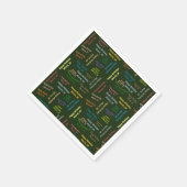 Paper Napkins März, 28 Geburtstag Serviette (Ecke)